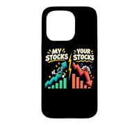 Blague de négociation du Jour des investisseurs boursiers Coque pour iPhone 15 Pro