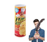 Blague de serpent avec frites - Can avec Spring Snake pour les et les adultes | Idée de cadeau drôle, jouet effrayant pour le poisson d'avril, Halloween, les fêtes et les Burles