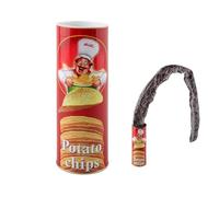 Blague de serpent, serpents dans une canette - Un serpent de chips de pomme de terre réaliste peut surprendre,Jouet de printemps, jouets de blagues d'Halloween, farces de canettes pour le poisson d'av