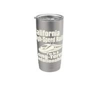 Blague de train relationnel à grande vitesse en Californie Gobelet isotherme en acier inoxydable double paroi