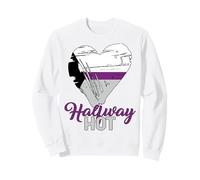 Blague demisexuelle à mi-Chemin Sweatshirt