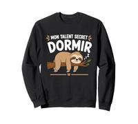Blague Dodo Mon Talent Secret Dormir Humour Paresseux Sweatshirt