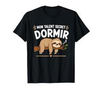 Blague Dodo Mon Talent Secret Dormir Humour Paresseux T-Shirt