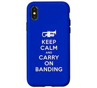 Blague Drôle Brass Band ou Fanfare Un Cornet Soprano Coque pour iPhone X/XS
