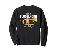 Blague Drôle Bugle de Saxhorn Soprano ou Humour Flugelhorn Sweatshirt