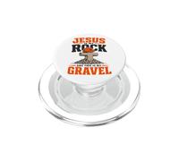 Blague drôle chrétien Ouvrier de Construction Jésus PopSockets PopGrip pour MagSafe