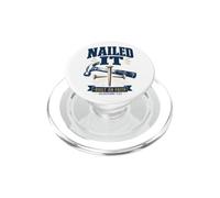 Blague drôle chrétien Ouvrier de Construction Jésus PopSockets PopGrip pour MagSafe