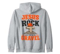 Blague drôle chrétien Ouvrier de Construction Jésus Sweat à Capuche