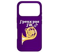 Blague Drôle Cor d'harmonie Humour pour Fier Corniste Coque pour iPhone 17 Pro