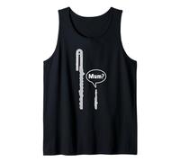 Blague Drôle de Flûte Basse et Flûte Piccolo de Flûte Maman Débardeur