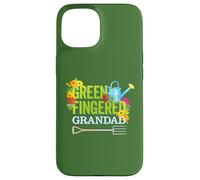 Blague Drôle de Jardinage pour Grand-père aux Doigts Verts Coque pour iPhone 15