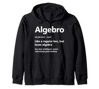 Blague drôle pour Un Amateur d'algèbre, définition de l'algèbre, département de mathématiques Sweat à Capuche
