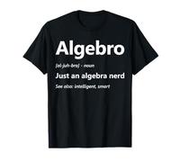 Blague drôle pour Un Amateur d'algèbre, définition de l'algèbre, département de mathématiques T-Shirt