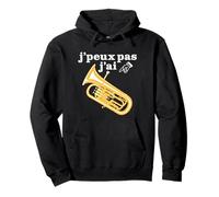 Blague Euphonium Drôle ou Humour du Fier Joueur D'Euphonium Sweat à Capuche