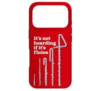 Blague Flûte Drôle pour Fierté Flûtiste ou Collection Flûtes Coque pour iPhone 17 Pro