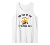Blague Humoristique Captain of The Struggle Bus Débardeur