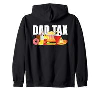 Blague Humoristique de la malbouffe pour la fête des pères - taxe Papa Sweat à Capuche