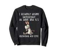 Blague I Accidentally Became Important At Work Sweatshirt