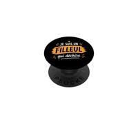 Blague Je suis Un Filleul Qui déchire Humour Super Filleul PopSockets PopGrip Adhésif