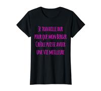 Blague maître berger créole humour fan et passion chiots T-Shirt