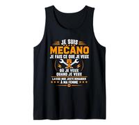 Blague Mari Je Fais Ce Que Je Veux Humour Je suis mecano Débardeur