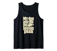 Blague My Dog Ate My Leçon Plan Classroom Débardeur