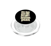 Blague My Dog Ate My Leçon Plan Classroom PopSockets PopGrip pour MagSafe