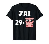 Blague nul J’AI 19 + 1 Drôle Anniversaire Humour 30 Ans T-Shirt