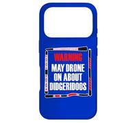 Blague ou Humour Didgeridoo Drôle pour Fierté Australienne Coque pour iPhone 17 Pro