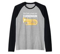 Blague ou Humour Euphonium Drôle de Fier Joueur d'euphonium Manche Raglan