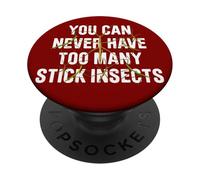 Blague pour Amateur Phasmes ou Stick Insects Un Phasme Drôle PopSockets PopGrip Adhésif