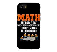 Blague pour Professeur de mathématiques, calcul de mathématiques, Amant des mathématiques, étudiants drôles Coque pour iPhone SE (2020) / 7/8