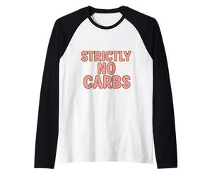 Blague régime Carnivore cétogène strictement sans Glucides pour Femme Manche Raglan