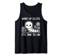 Blague Sarcastique drôle pour Adulte Wake Up Sluts It's Time to Sin Débardeur