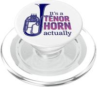 Blague Saxhorn Alto Drôle de Tenor Horn ou Humour Brass Band PopSockets PopGrip pour MagSafe