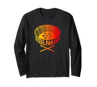Blague Steel Pan de Pannist de Steel Band o Groupe Caraïbes Manche Longue