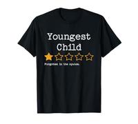 Blague sur Le classement 1 étoile de la Famille oubliée par Le dernier frère né T-Shirt