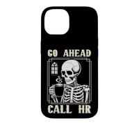 Blagues de Bureau des collègues Ressources humaines Aller de l'avant Appel RH Coque pour iPhone 14