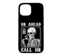 Blagues de Bureau des collègues Ressources humaines Aller de l'avant Appel RH Coque pour iPhone 15