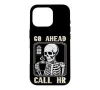 Blagues de Bureau des collègues Ressources humaines Aller de l'avant Appel RH Coque pour iPhone 16 Pro