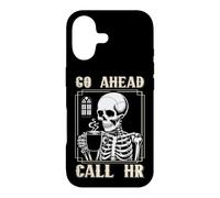 Blagues de Bureau des collègues Ressources humaines Aller de l'avant Appel RH Coque pour iPhone 17