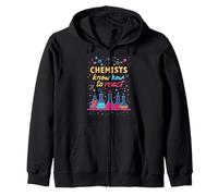 Blagues de chimie drôles sujet scolaire chimiste professeur de sciences Sweat à Capuche