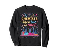 Blagues de chimie drôles sujet scolaire chimiste professeur de sciences Sweatshirt