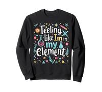 Blagues de chimie drôles sujet scolaire chimiste professeur de sciences Sweatshirt
