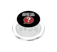 Blagues drôles de Sarcasme pour Hommes Don't Ask I Just Can't Be Arsed PopSockets PopGrip pour MagSafe