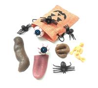 Blagues Drôles Œil Réaliste Faux Caca Araignée Pour La Fête D'Halloween