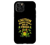 Blagues drôles pour hommes Box Of Frogs Coque pour iPhone 11 Pro