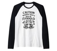 Blagues drôles pour hommes Box Of Frogs Manche Raglan