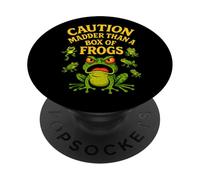 Blagues drôles pour hommes Box Of Frogs PopSockets PopGrip Adhésif