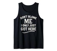 Blagues drôles pour hommes Don't Blame Me Débardeur